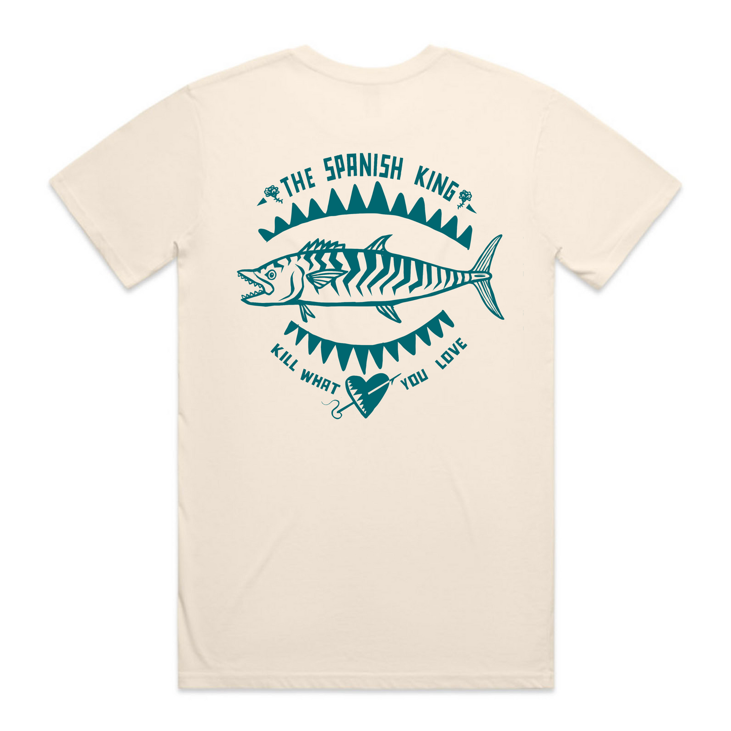 The Spanish king - Ecru tee