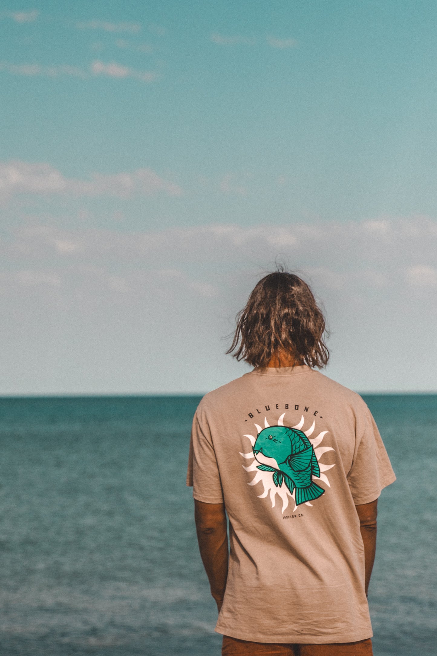 Bluebone Cotton Fishing Tshirt