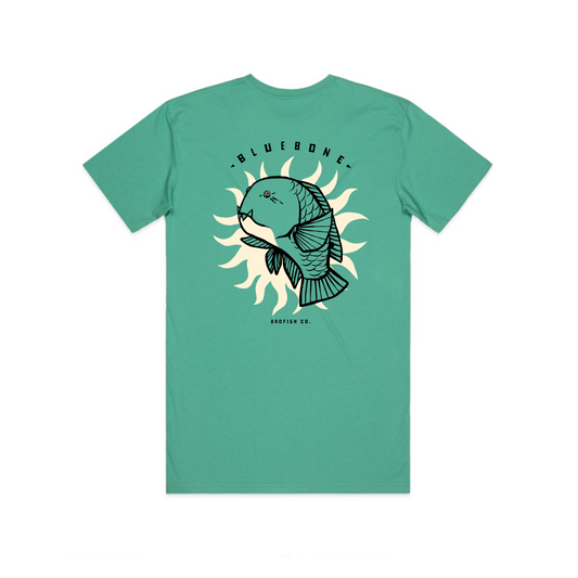 Bluebone Tee - Aqua