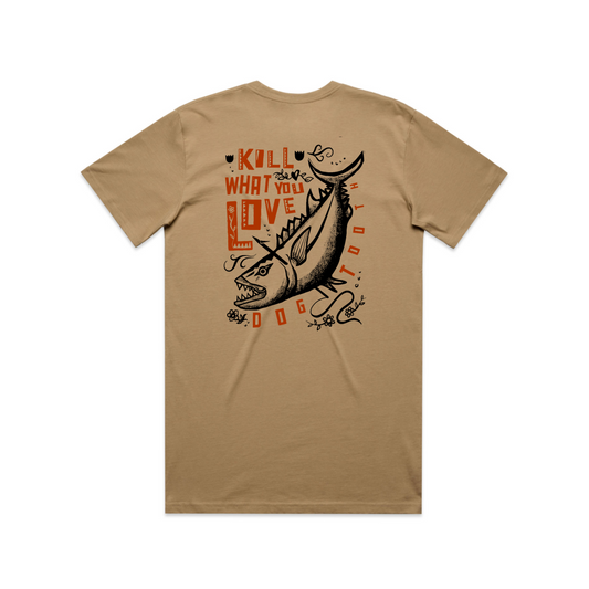 Dogtooth Light brown tee